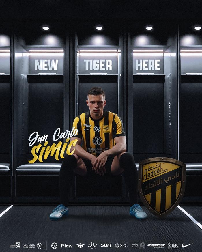 鲸鱼直播体育-吉达联合官宣签下塞尔维亚球员西米奇