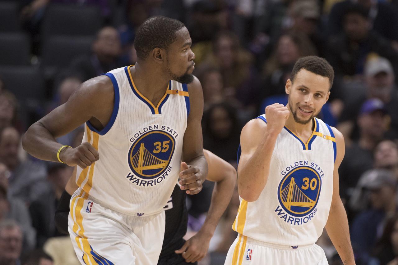 鲸鱼直播体育-库里:2016年杜兰特来勇士 因为他知道在这里能够打得开心&去争冠